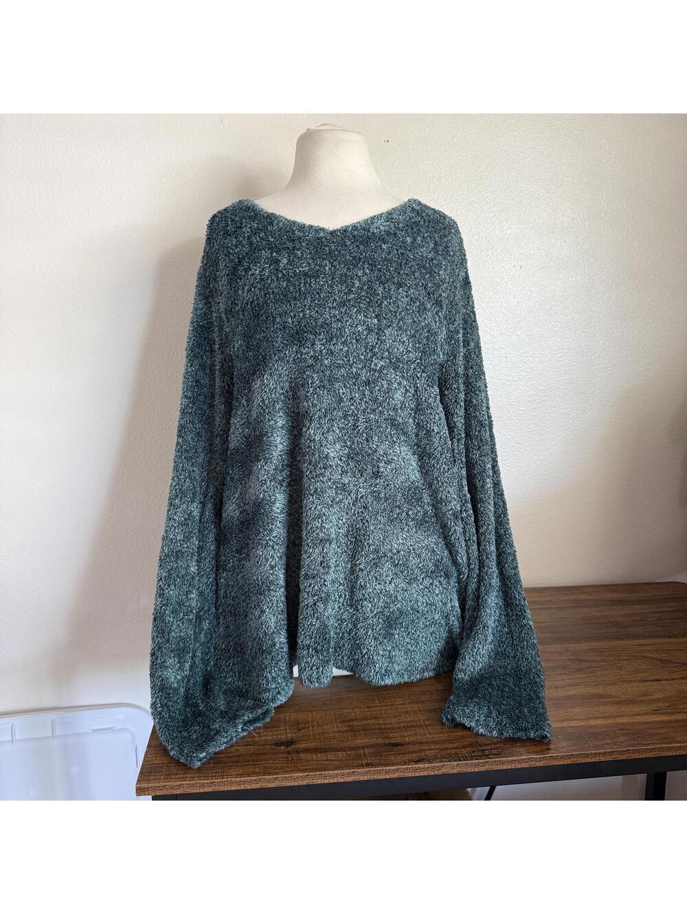 Vintage White Stag Cozy Long Sleeve Blouse XL